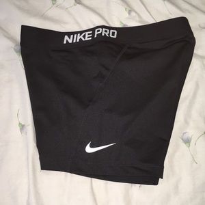 Women’s Nike dri fit compression shorts